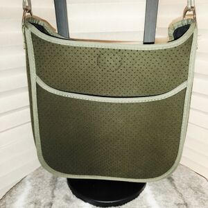 Stylish Olive Green Crossbody Bag